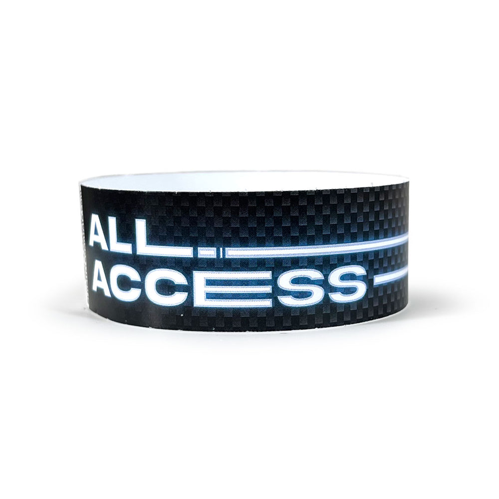 All Access | Full Color Tyvek Wristbands - Backstage Supplies