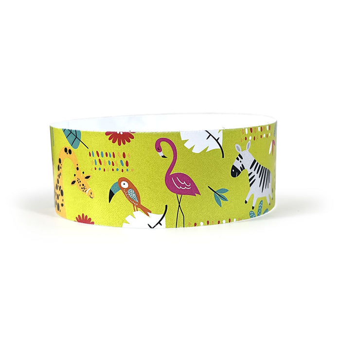 Zoo Friends | Full Color Tyvek Wristbands - Backstage Supplies