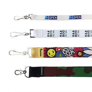 Custom Full Color Dye Sub Lanyards - Backstage Supplies