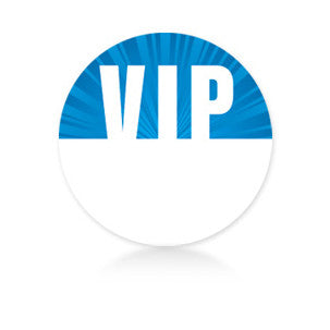 Satin Sticky Passes - VIP - Backstage Supplies