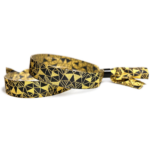 Woven Cloth Wristbands | Glitz & Glamour - Backstage Supplies