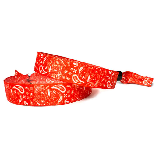 Full Color Cloth Wristbands | Hoe Down - Backstage Supplies