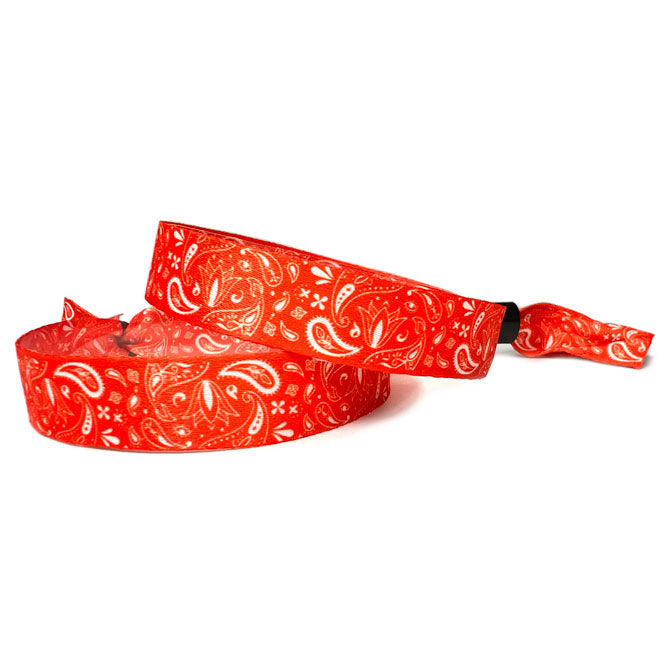 Full Color Cloth Wristbands | Hoe Down - Backstage Supplies
