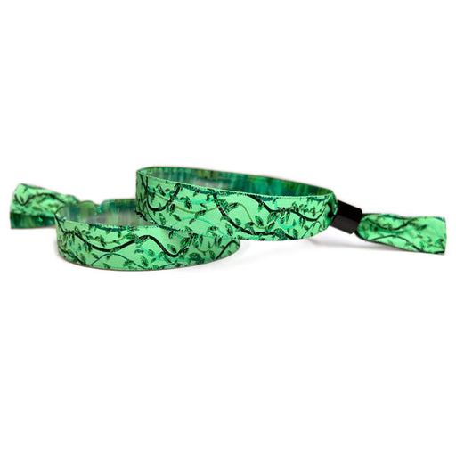 Woven Cloth Wristbands | Ivy - Backstage Supplies