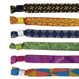 Economy Cloth Wristbands - Backstage Supplies