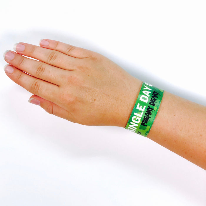 Custom Tyvek Paper Wristbands - Backstage Supplies