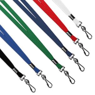 1/2" Wide - Lanyards with Swivel Hook
