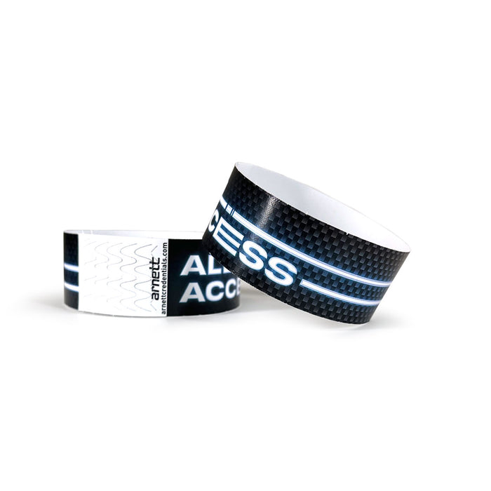 All Access | Full Color Tyvek Wristbands - Backstage Supplies 