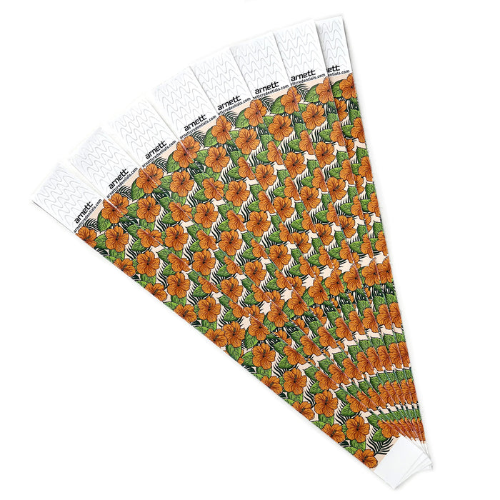 Paradise | Full Color Tyvek Wristbands - Backstage Supplies 