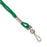 Green Round Cord Lanyards - Backstage Supplies