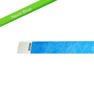 Tyvek Solid Color Wristbands - Free Shipping on Wristbands! - Backstage Supplies