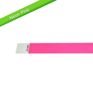 Tyvek Solid Color Wristbands - Free Shipping on Wristbands! - Backstage Supplies