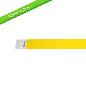 Tyvek Solid Color Wristbands - Free Shipping on Wristbands! - Backstage Supplies