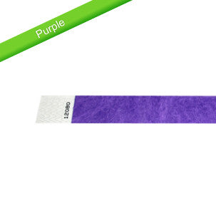 Tyvek Solid Color Wristbands - Free Shipping on Wristbands! - Backstage Supplies