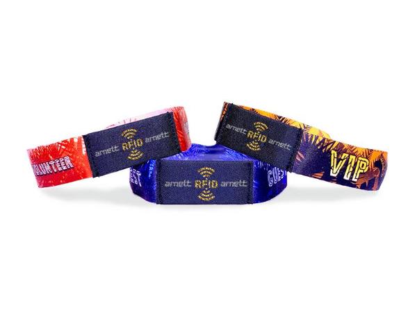 RFID Cloth Wristbands - Backstage Supplies