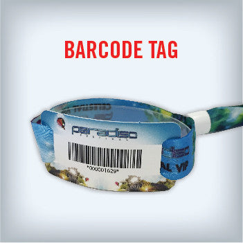 Custom Woven Cloth Wristbands - Backstage Supplies