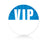 Satin Sticky Pass - Blue Circle VIP - Backstage Supplies