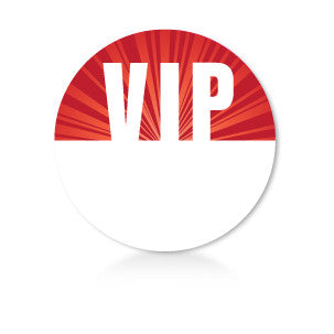 Satin Sticky Passes - VIP - Backstage Supplies