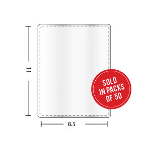 Letter Size Laminating Pouches 5 MIL - Backstage Supplies