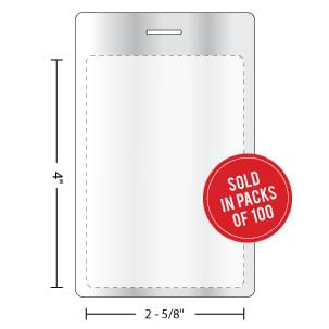 10MIL Memorial Laminating Pouches 2-7/8 x 4-5/8