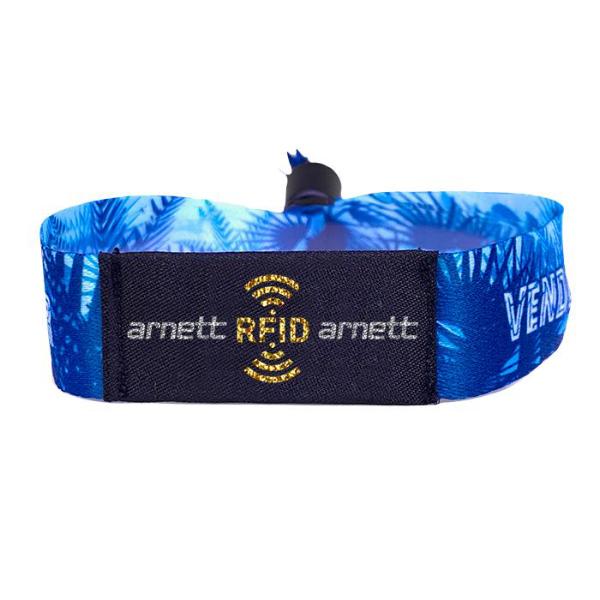 RFID Fabric Wristband used for Music Festival or Even - CSMTECH