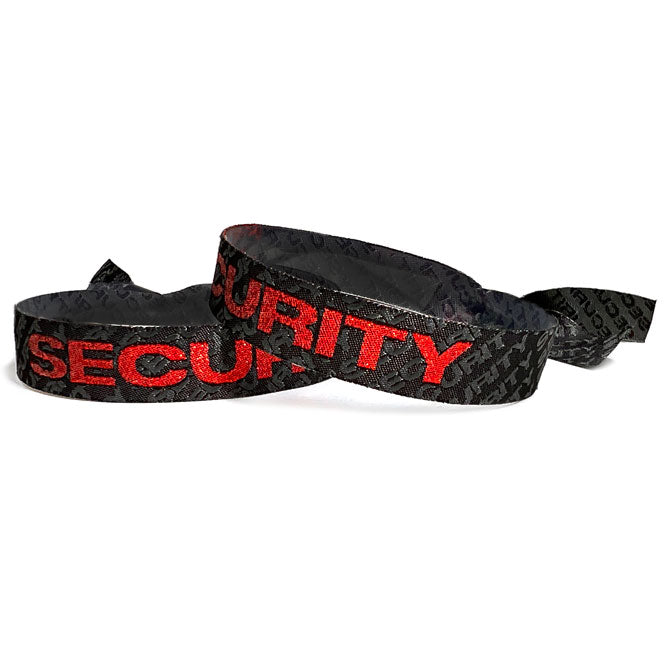 Woven Cloth Wristbands | Security - Backstage Supplies 