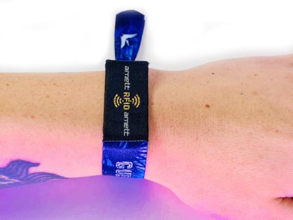 RFID Cloth Wristbands - Backstage Supplies